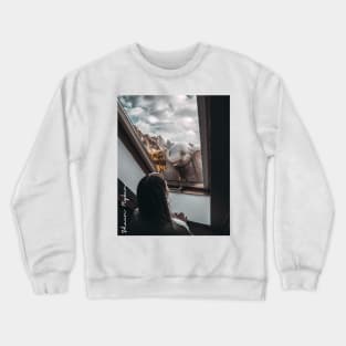 Peek-A-Boo Crewneck Sweatshirt